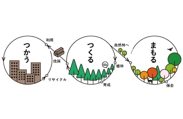間伐材の利用